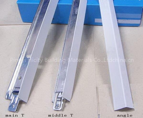 T-bar ceiling frame