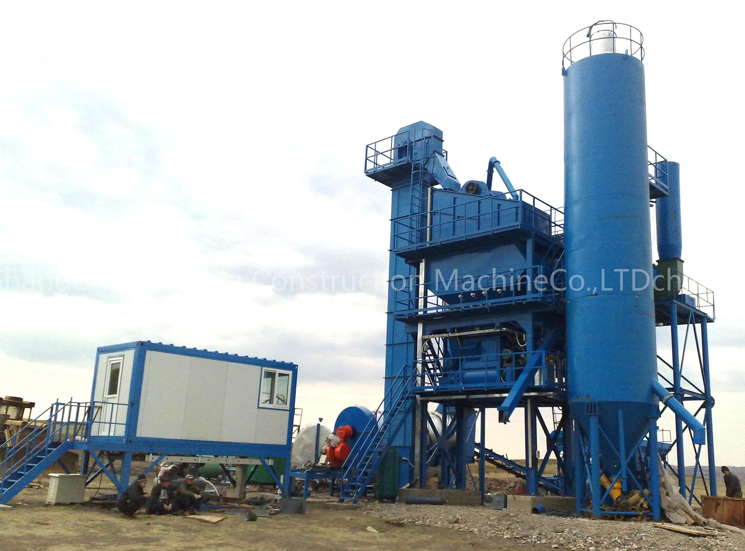 Asphalt mixing plant