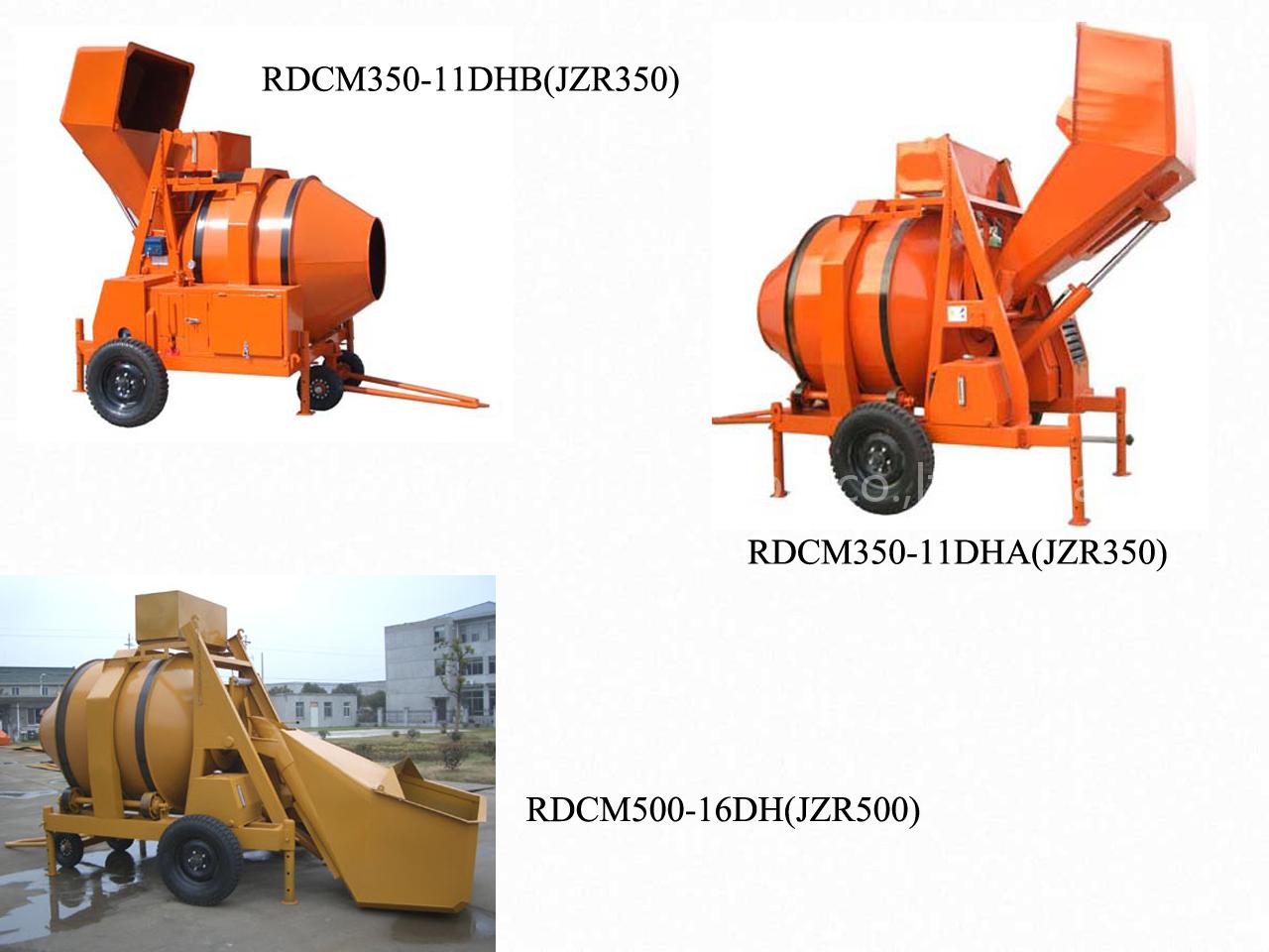 Diesel engine concrete mixer-hydraulic