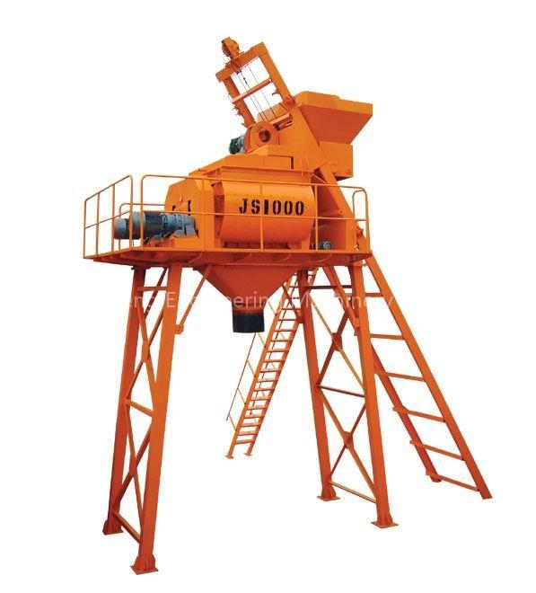 JS Forced Type Twin Horizontal Shafts Mixers