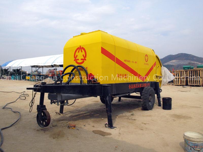 Concrete pump