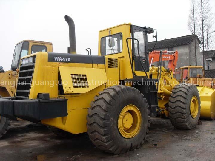 used Komatsu WA470 wheel loaders