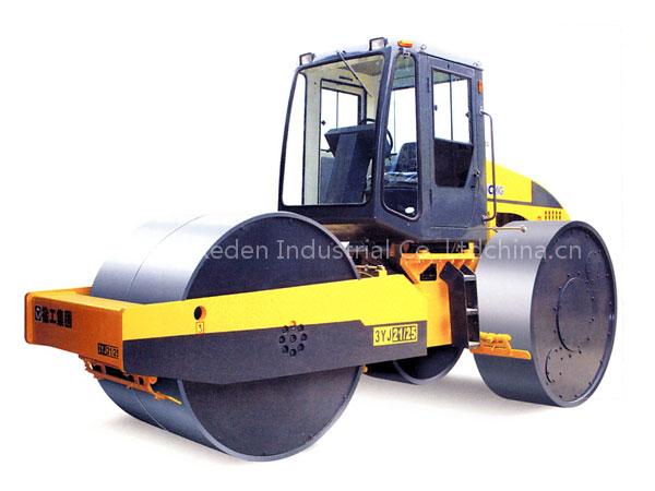 single-drum vibratory roller