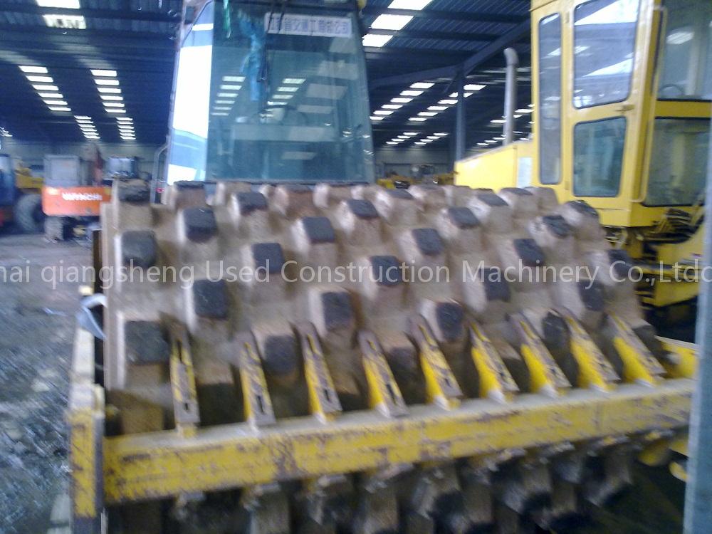 Used Dynapac CA25D vibration padfoot road roller