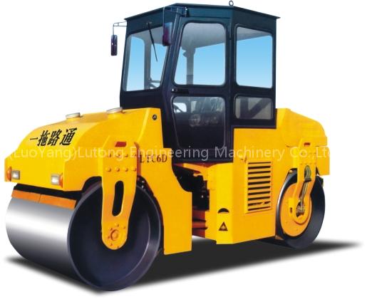 Double-drum vibratory rollers