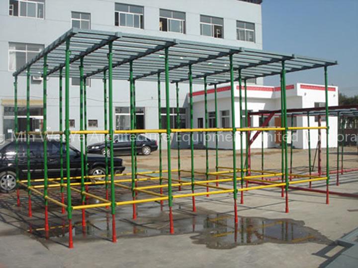 not need wood scaffold