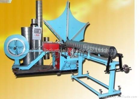no mould spiral tube former machine