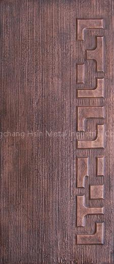 Security door skin(Material:100% pure copper)