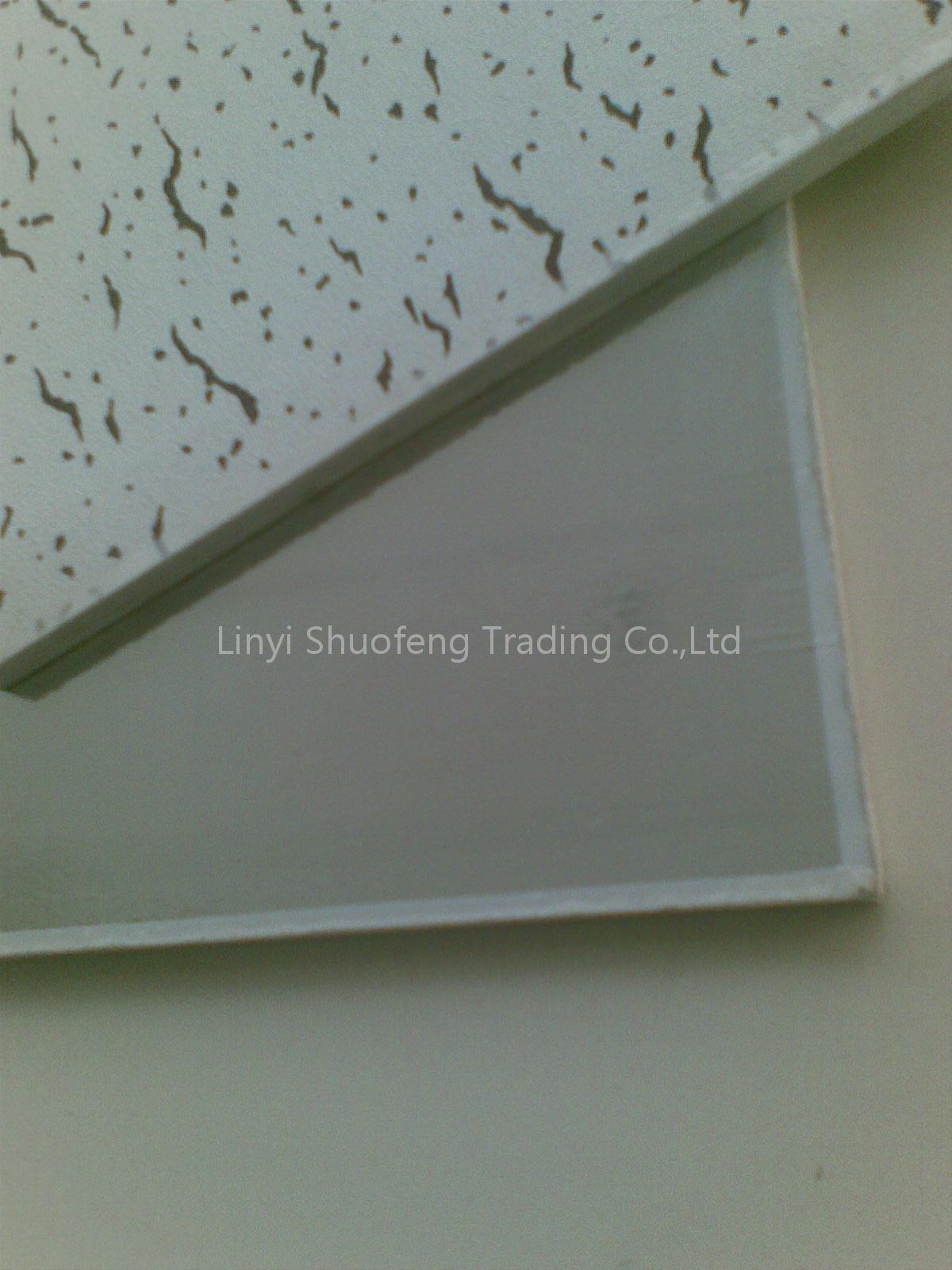 pvc laminated gypsum ceiling board