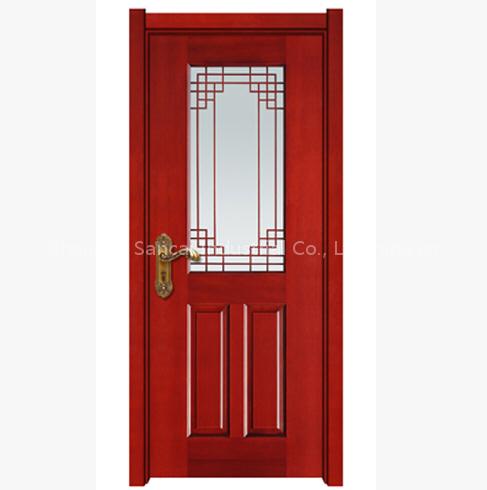 Wood Framed Glass Doors