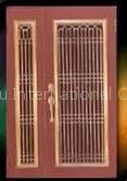 steel frame door
