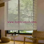 Motorized Sheer Horizontal Shade