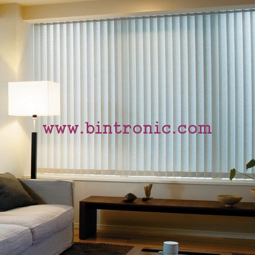 Automatic vertical blinds