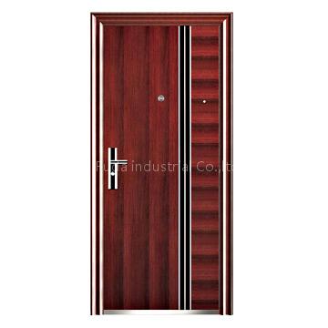 steel door