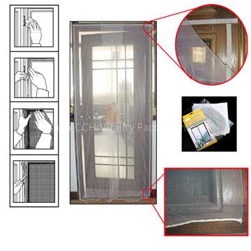 DIY door screen