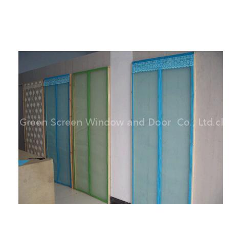 magnetic screen door curtain