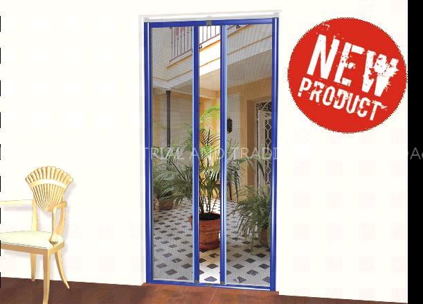 retractable insect screen door