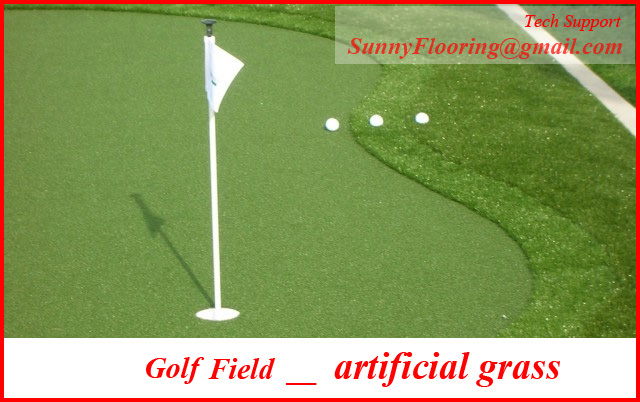 Golf synthetic turf (artificial grass, artificial lawn)