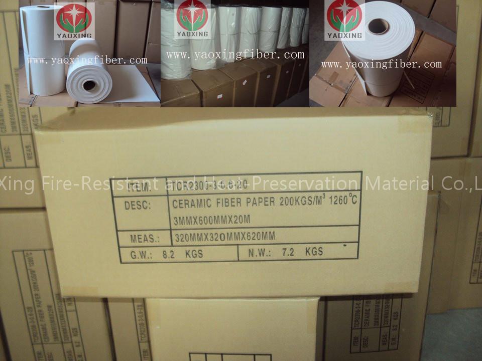 ceramic fiber paper in roll