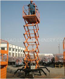hydraulic lift platform