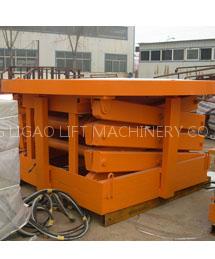 Stationary scissor lift platform1