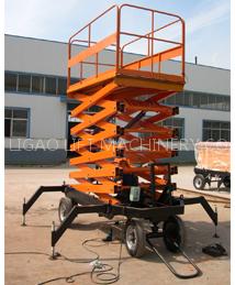 Diesel engine scissor lift