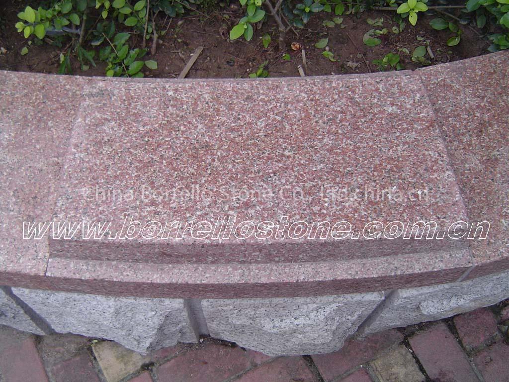 red marble kerbs,edging,cover stone