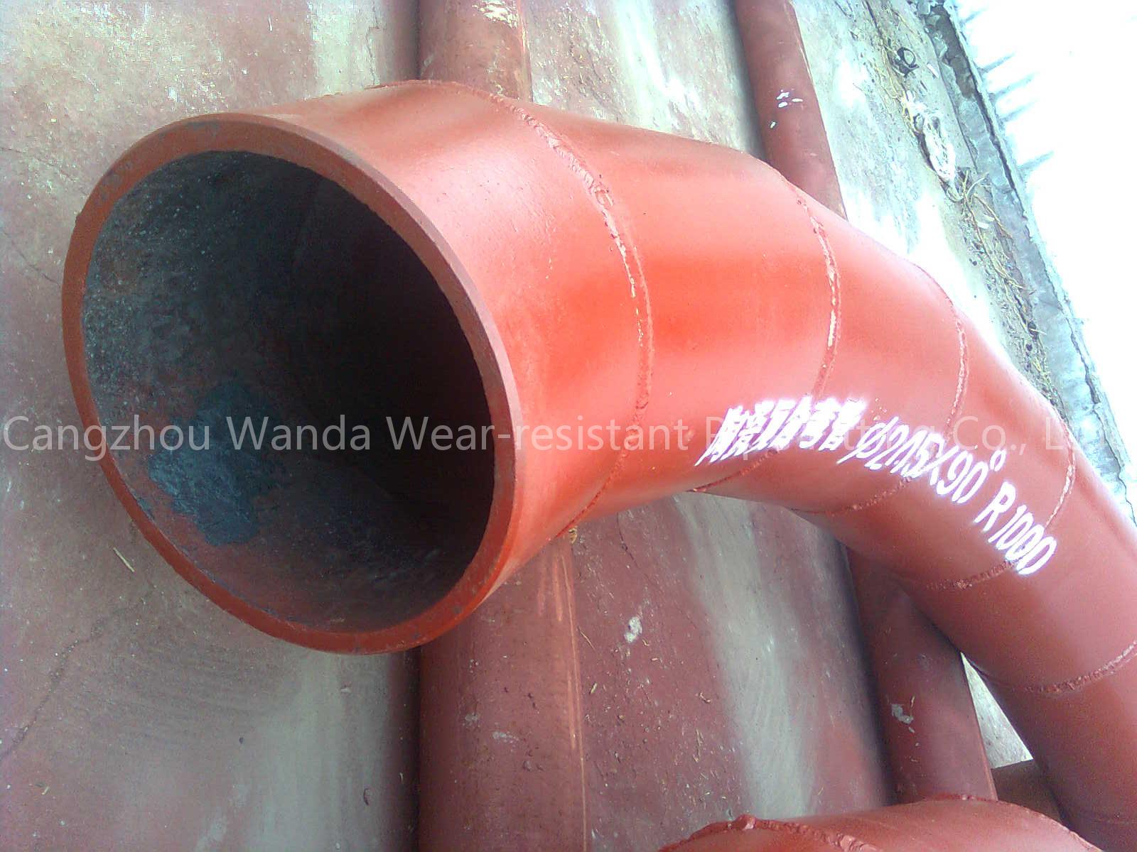 Wear-Resistant/Ceramic-lined Composite Steel Pipe and Pipe Bend