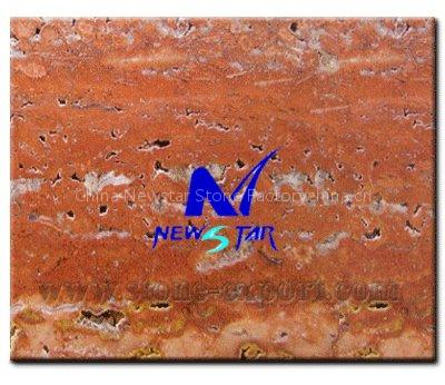 Travertine Tiles, Filled Travertine