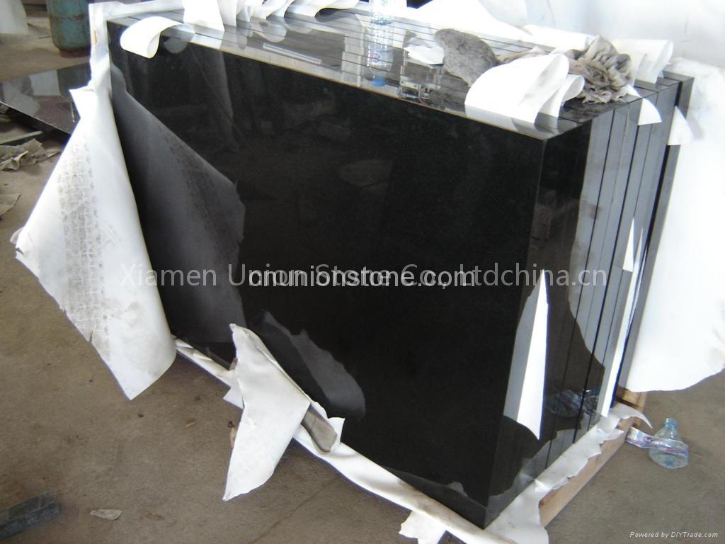 Shanxi Black Monument Tombstone Headstone Gravestone