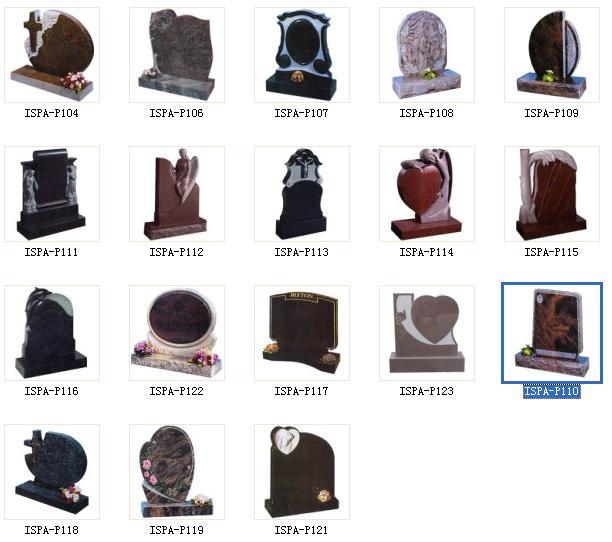 Granite headstones, tombstones, monuments,gravestones