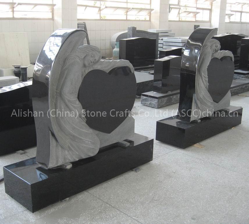 Europe America tombstone-Shanxi Black monuments