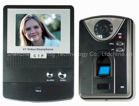 Fingerprint Color Video Door Phone