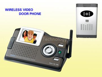 2.4GHz Digital Wireless Memory Video Door Phone