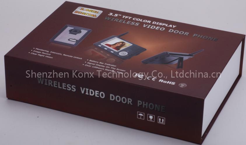 2.4GHz Digital Wireless Video Door Phone