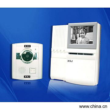 Wired Black & White Visible Talking Door Bell