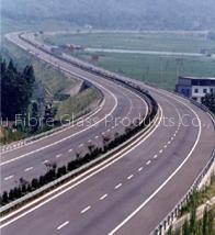 Polyester fiber glass composite mat