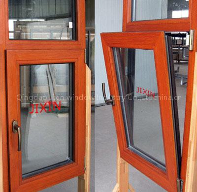 Aluminum clad Wood Tilt & turn Window