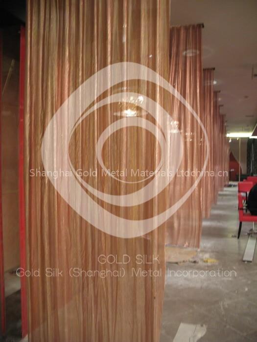 metallic cloth/metal mesh fabric