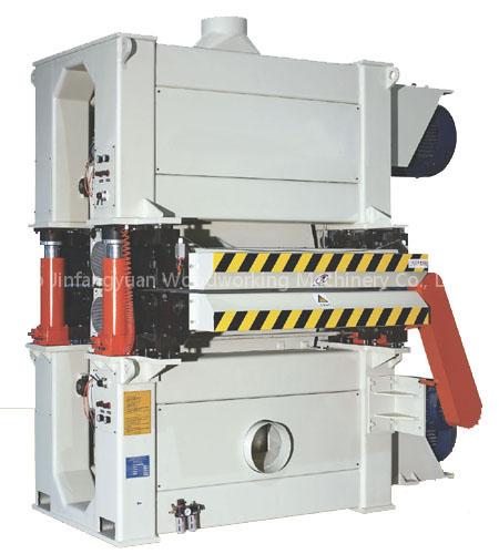 Double side two head sanding machine