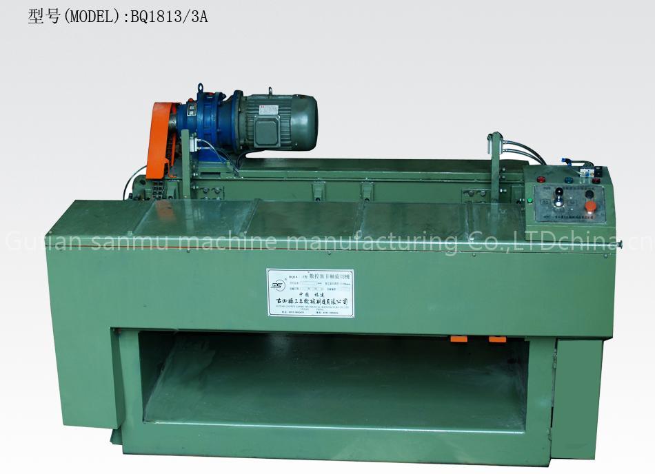 NC Spindle less veneer lathe