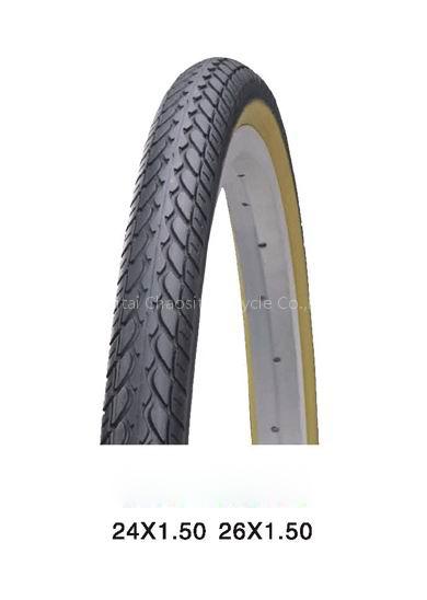 rubber bicycle tyre