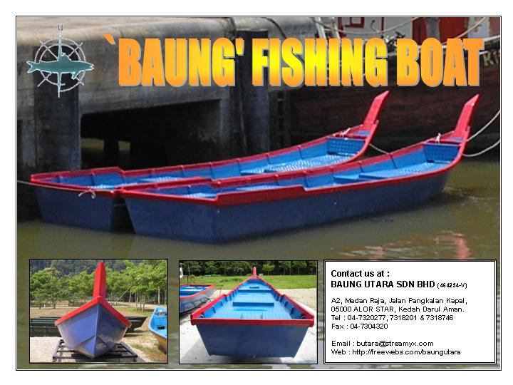 Malaysia Fishing Boat / Sampan