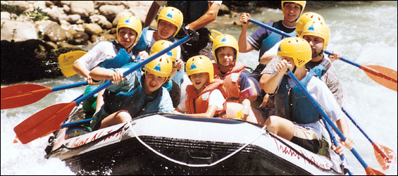 South Korea River Raft
