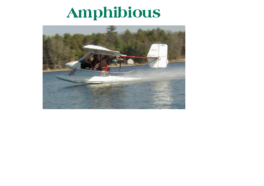 Peru Amphibious Floats