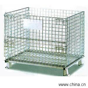 Wire Container,wire mesh container, (with Double Opens)(w-006)