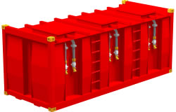 Germany Minotaur Prozess Container, Storage Tank