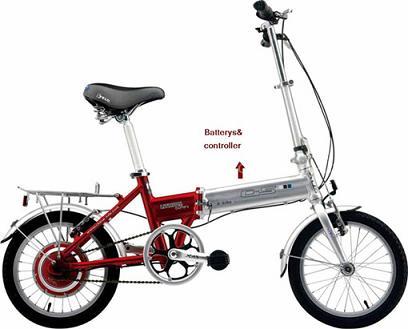 electric folding bicycle