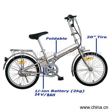 Li-Ion Battery Powered Electric Bike