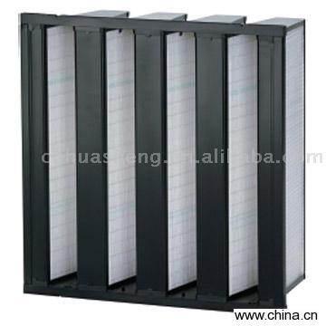 V Shape Panel Filter for GT and Air Compressor Inlet System